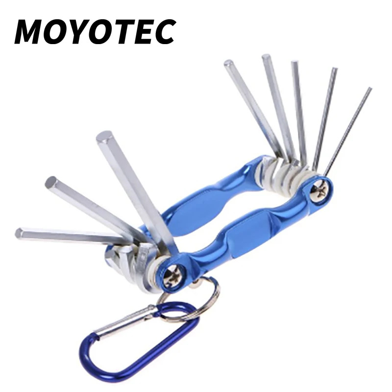MOYOTEC 2pcs Folding Wrench Internal and External Hexagon Screw Driver Wrench Six In One Tool Set Screw Repair Tools Hand Tool M
MOYOTEC 2pcs Folding Wrench Internal and External Hexagon Screw Driver Wrench Six In One Tool Set Screw Repair Tools Hand Tool M
