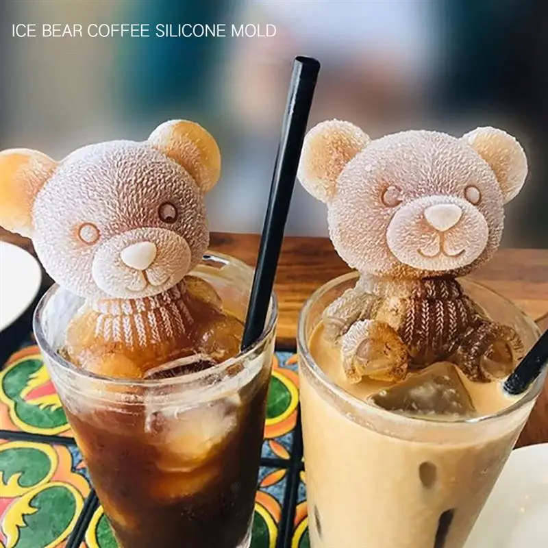 3D Ice Cube Maker Little Bear Dog Shape Ice Cream Tool Teddy Bear DIY Freezer Juice Whiskey Wine Cocktail Ice Cream Tray Mould
3D Ice Cube Maker Little Bear Dog Shape Ice Cream Tool Teddy Bear DIY Freezer Juice Whiskey Wine Cocktail Ice Cream Tray Mould