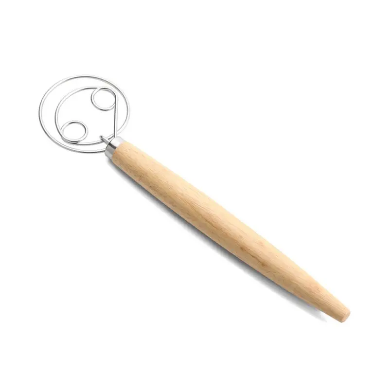 Eggs Beater DIY Mixer Tool Bread Dough Bakeware Dough Whisk 13 Inch Oak Wood Handle Stainless Steel Blender Kitchen Gadgets HOT
Eggs Beater DIY Mixer Tool Bread Dough Bakeware Dough Whisk 13 Inch Oak Wood Handle Stainless Steel Blender Kitchen Gadgets HOT