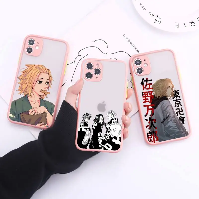 Tokyo Revengers Matte Bumper Phone Case For iphone12 11 Pro Max X XS Max XR 7 8 Plus 12mini Shockproof Cover
Tokyo Revengers Matte Bumper Phone Case For iphone12 11 Pro Max X XS Max XR 7 8 Plus 12mini Shockproof Cover