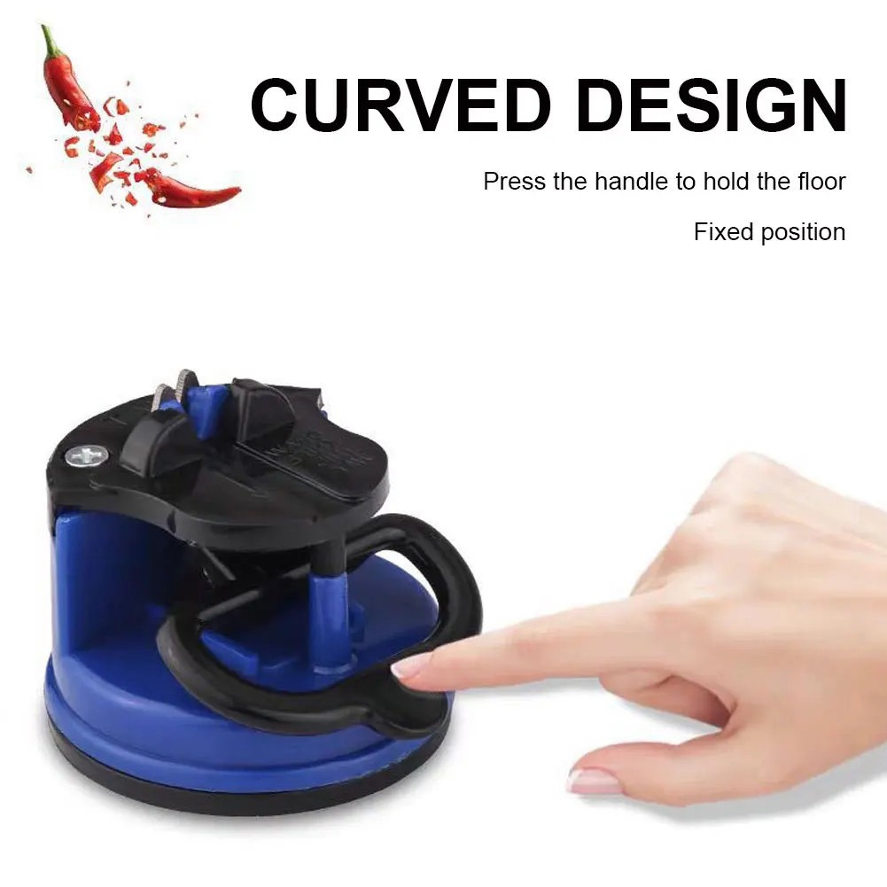 Knife Sharpener With Non-Slip Suction Cup Professional Kitchen Knife Sharpener Scissor Sharpener For Kitchen, Camping Dropship
Knife Sharpener With Non-Slip Suction Cup Professional Kitchen Knife Sharpener Scissor Sharpener For Kitchen, Camping Dropship