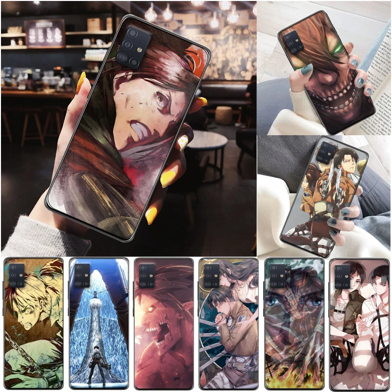 Attack On Titan Armin Arlert Levi Mikasa Ackerman Eren Jager Phone Case For Samsung Galaxy A51 A71 4G 5G Funda Back Cover Coque
Attack On Titan Armin Arlert Levi Mikasa Ackerman Eren Jager Phone Case For Samsung Galaxy A51 A71 4G 5G Funda Back Cover Coque