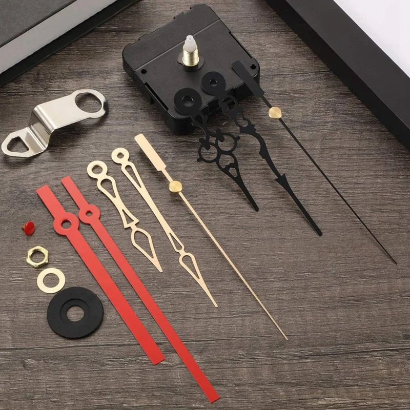 3 Pair Hands Quartz Clock Movement DIY Wall Clock Movement Mechanism DIY Repair Parts Replacement
3 Pair Hands Quartz Clock Movement DIY Wall Clock Movement Mechanism DIY Repair Parts Replacement