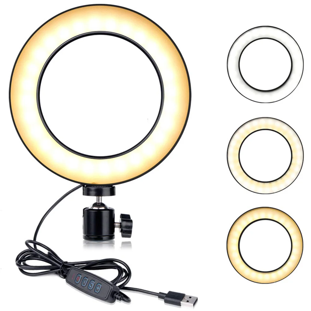 Phone Holder Live Fill Light USB Charging LED Flash Lamp Warm Cold Light Beauty Lamp (Black)
Phone Holder Live Fill Light USB Charging LED Flash Lamp Warm Cold Light Beauty Lamp (Black)