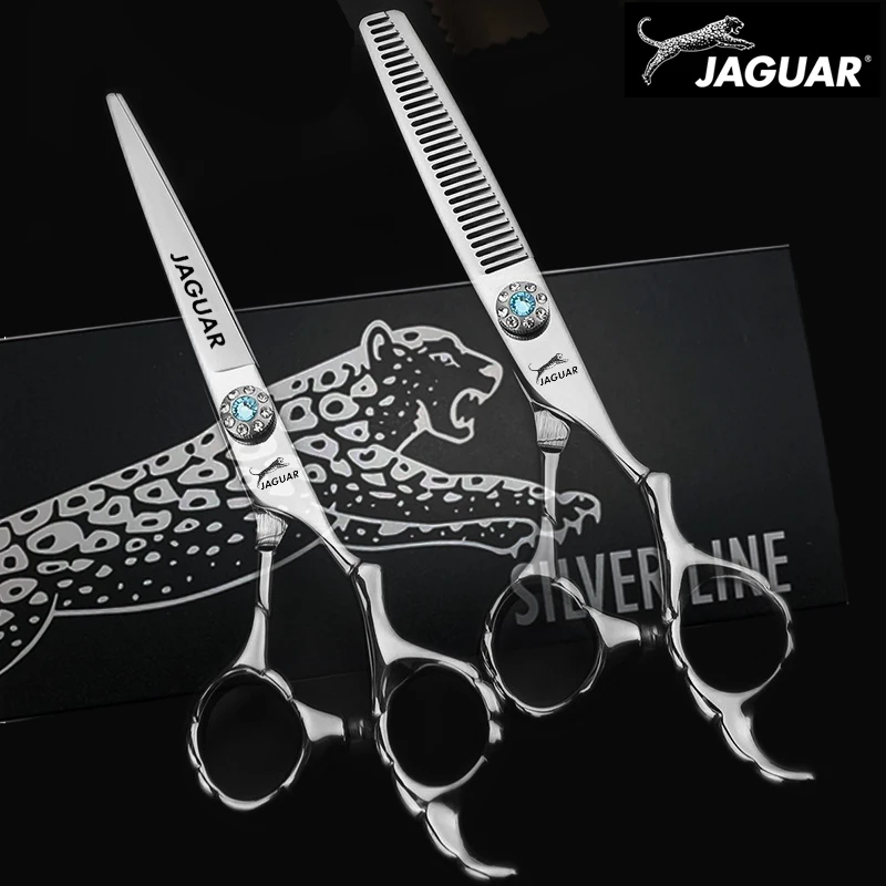 JAGUAR Hair Scissors Professional High Quality 5.5&6.0 Inch Cutting Thinning Set Hairdressing Scissors Barber Tools salons she
JAGUAR Hair Scissors Professional High Quality 5.5&6.0 Inch Cutting Thinning Set Hairdressing Scissors Barber Tools salons she