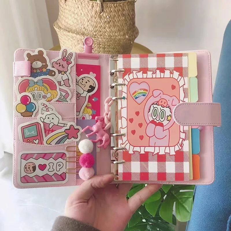 Hand Ledger Notebook Hot Style Girl Heart Hand Ledger Student Diary Cute Cartoon Set Luxury Hand Ledger Set Box
Hand Ledger Notebook Hot Style Girl Heart Hand Ledger Student Diary Cute Cartoon Set Luxury Hand Ledger Set Box