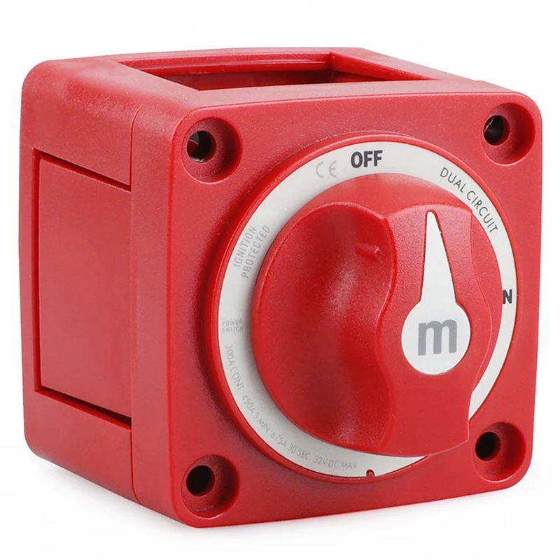 12-48V Switch 6010M Series Battery Switch Double Circuit Battery Switches On/Off for Yacht Marine Boat Battery Switches
12-48V Switch 6010M Series Battery Switch Double Circuit Battery Switches On/Off for Yacht Marine Boat Battery Switches