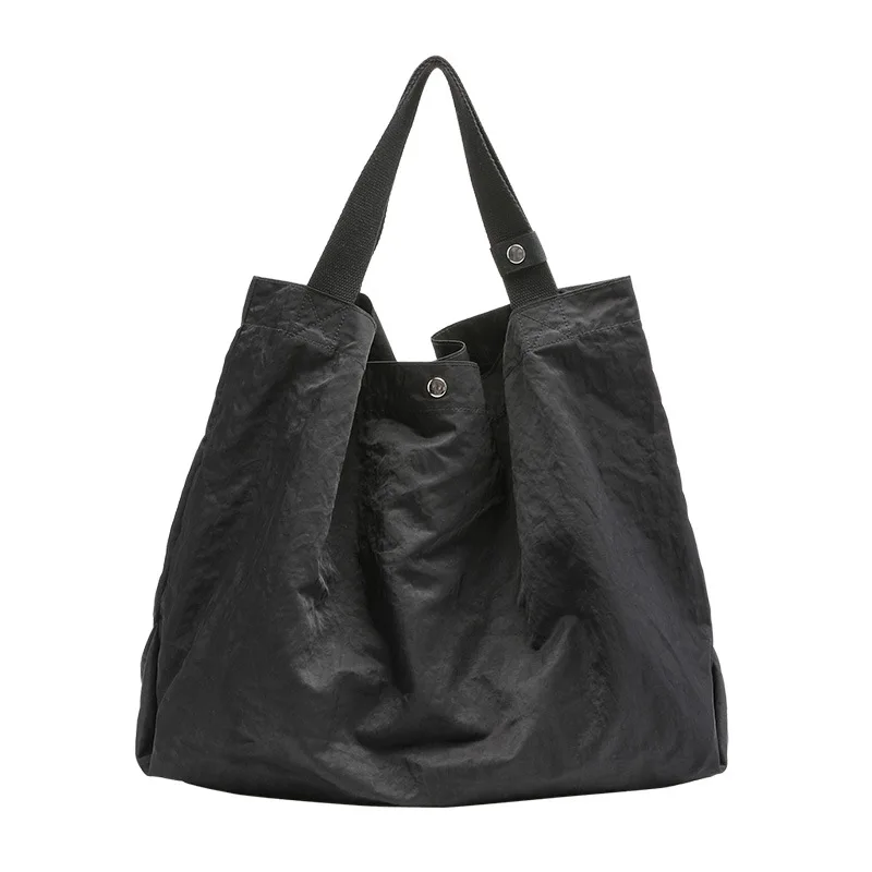 Waterproof Nylon Shoulder Bag Large Capacity Women Casual Handbag Solid Color Female Travel Hand Bags Korean Style 2020 New
Waterproof Nylon Shoulder Bag Large Capacity Women Casual Handbag Solid Color Female Travel Hand Bags Korean Style 2020 New