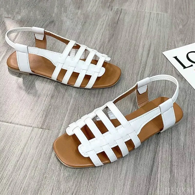 Women Flat Sandals Summer Retro Beach Shoes for Women Sip On Slides Female Sandals Casual Ladies Shoes Plus Size 35-43
Women Flat Sandals Summer Retro Beach Shoes for Women Sip On Slides Female Sandals Casual Ladies Shoes Plus Size 35-43