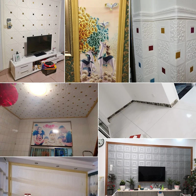 Modern 3D Brick Wall Sticker Wallpaper Border Decor Foam Waterproof Wall Covering Kids Living Room Foam Waistline Sticker Border
Modern 3D Brick Wall Sticker Wallpaper Border Decor Foam Waterproof Wall Covering Kids Living Room Foam Waistline Sticker Border