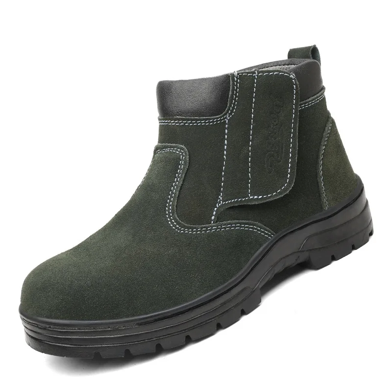 plus size men fashion welder safety boots cow suede leather welding work shoes steel toe caps security ankle boot seguridad bota
plus size men fashion welder safety boots cow suede leather welding work shoes steel toe caps security ankle boot seguridad bota