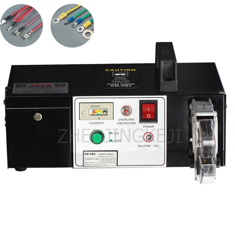 Electric Terminal Crimp Machine Multifunction Pressure Line Clamp Efficient One Machine Multipurpose Precision Process Equipment
Electric Terminal Crimp Machine Multifunction Pressure Line Clamp Efficient One Machine Multipurpose Precision Process Equipment