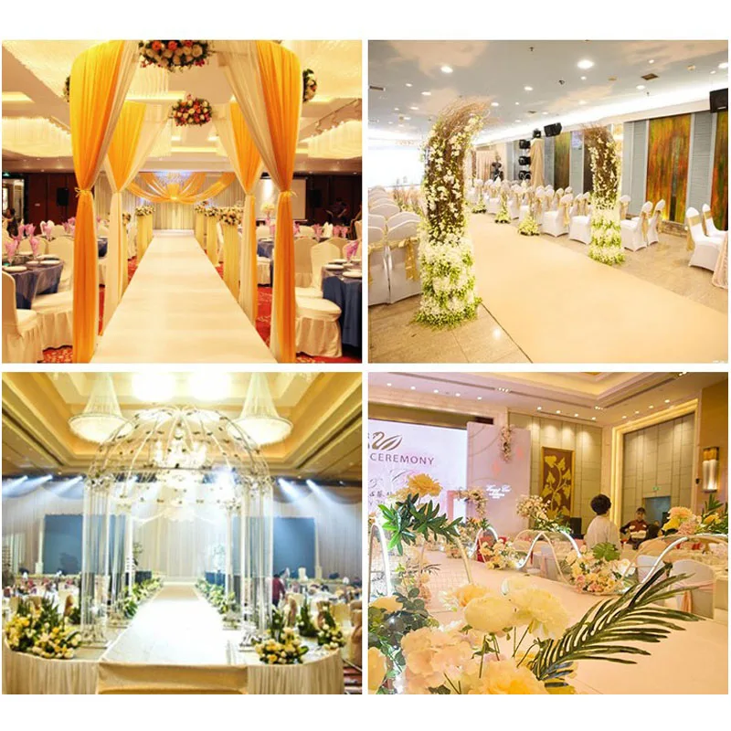 2mm Wedding Aisle Runner Carpet Indoor Outdoor Festival Film Party Celebration White Wedding Carpet Elegant Wedding Decoration
2mm Wedding Aisle Runner Carpet Indoor Outdoor Festival Film Party Celebration White Wedding Carpet Elegant Wedding Decoration