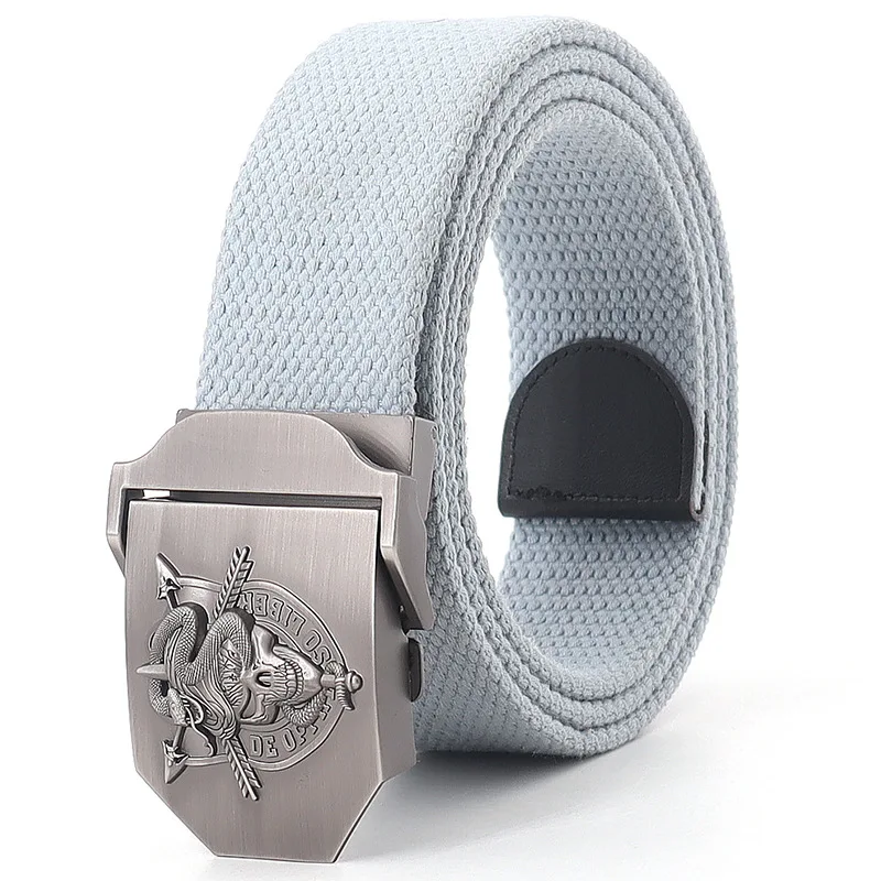 Belt For Jeans Plus Size Automatic Buckle Snake Canvas Cowboy Women Belt Waistband Brown White Black Red Male Waist Skull Belt
Belt For Jeans Plus Size Automatic Buckle Snake Canvas Cowboy Women Belt Waistband Brown White Black Red Male Waist Skull Belt