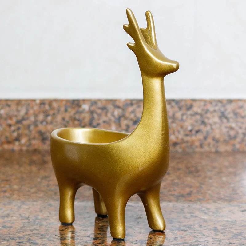 Creative nordic figurine resin craft lucky reindeer Jewelry Key Sundries Storage home decoration sculpture Ornaments gift p0440
Creative nordic figurine resin craft lucky reindeer Jewelry Key Sundries Storage home decoration sculpture Ornaments gift p0440