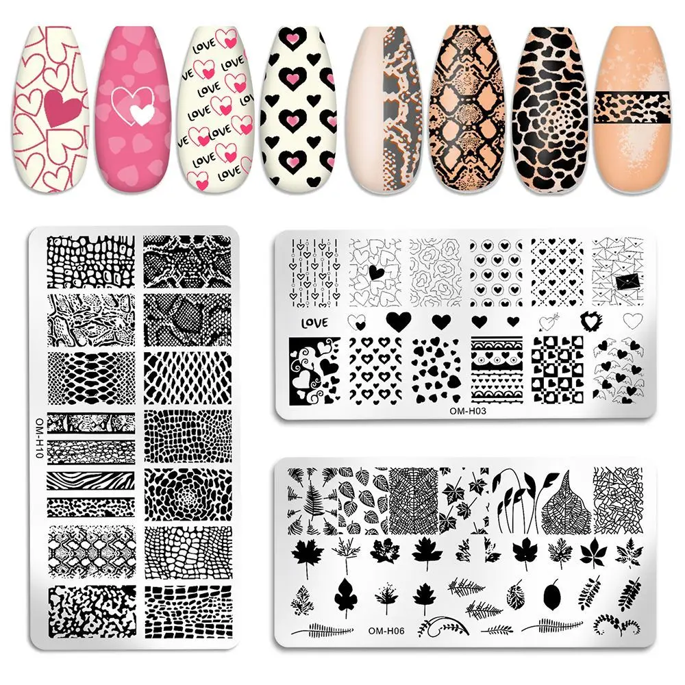12 Sheets Hot for Manicure Nail Art Decoration DIY Leaf Heart Nails Stencils Tools Stainless Steel Nail Templates
12 Sheets Hot for Manicure Nail Art Decoration DIY Leaf Heart Nails Stencils Tools Stainless Steel Nail Templates