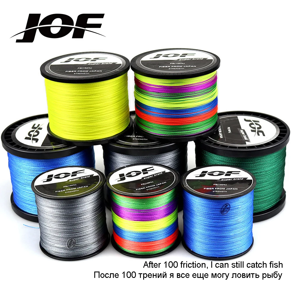 JOF 8 Strands Braided Fishing Line PE Carp Fishing Accessories 300M 500M 1000M Multifilament Fishing Line 100LB 150LB Strong
JOF 8 Strands Braided Fishing Line PE Carp Fishing Accessories 300M 500M 1000M Multifilament Fishing Line 100LB 150LB Strong