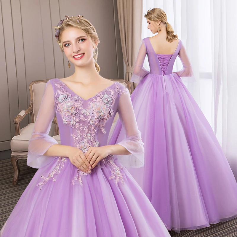 Summer V-Neck Vestidos Sweet 16 years Quinceanera Dresses Beaded Appliques Floor-Length Party Prom Vintage Ball Gown
Summer V-Neck Vestidos Sweet 16 years Quinceanera Dresses Beaded Appliques Floor-Length Party Prom Vintage Ball Gown