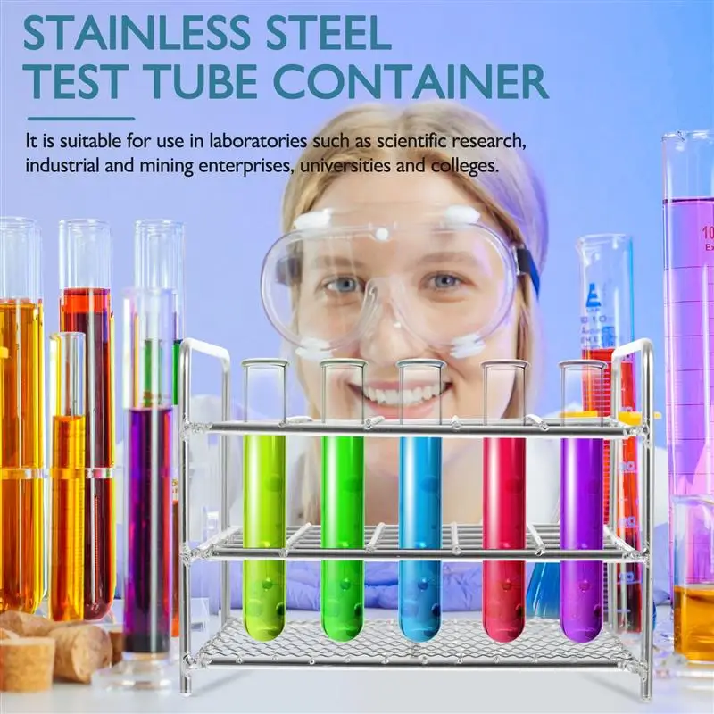 1pc Useful Laboratory Tube Rack Pretty Test Tube Rack Practical Test Tube Stand
1pc Useful Laboratory Tube Rack Pretty Test Tube Rack Practical Test Tube Stand
