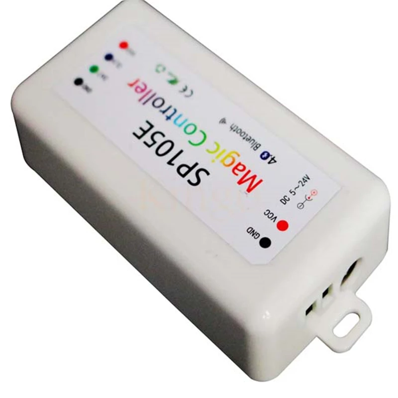 SP105E bluetooth светодиодный контроллер для WS2811 2812 6803 IC пикселей Светодиодная лента