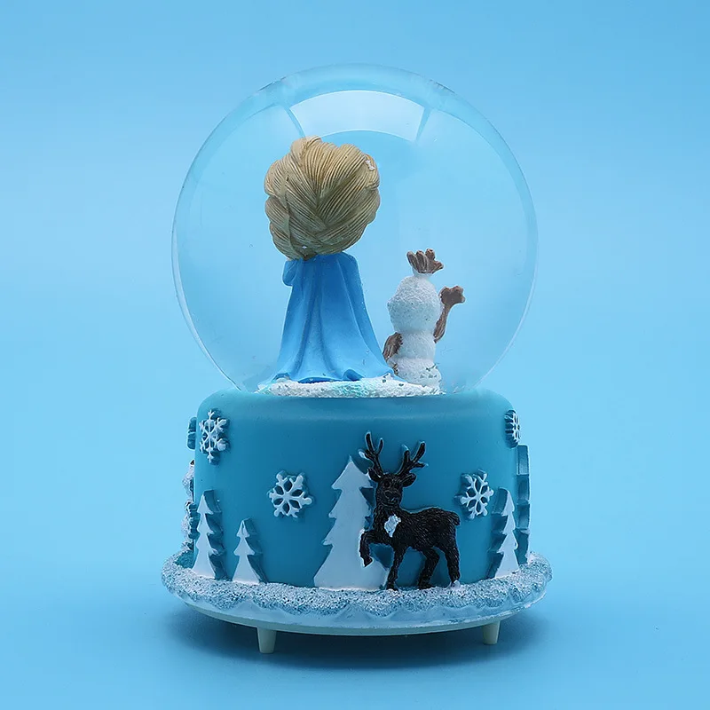 Creative Disney Frozen Elsa Action Figure Doll Crystal Ball Rotating Music Box Christmas Decoration For Girls Birthday Best Gift
Creative Disney Frozen Elsa Action Figure Doll Crystal Ball Rotating Music Box Christmas Decoration For Girls Birthday Best Gift