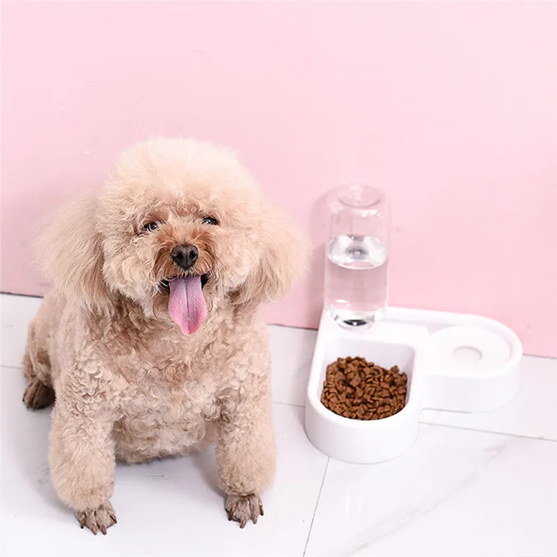 White Cat Dog Food Bowl Heart Style Plastic Pet Feeder Bottle Large Capacity Non-wet Dogs Water Dispenser for Small Medium Dogs
White Cat Dog Food Bowl Heart Style Plastic Pet Feeder Bottle Large Capacity Non-wet Dogs Water Dispenser for Small Medium Dogs