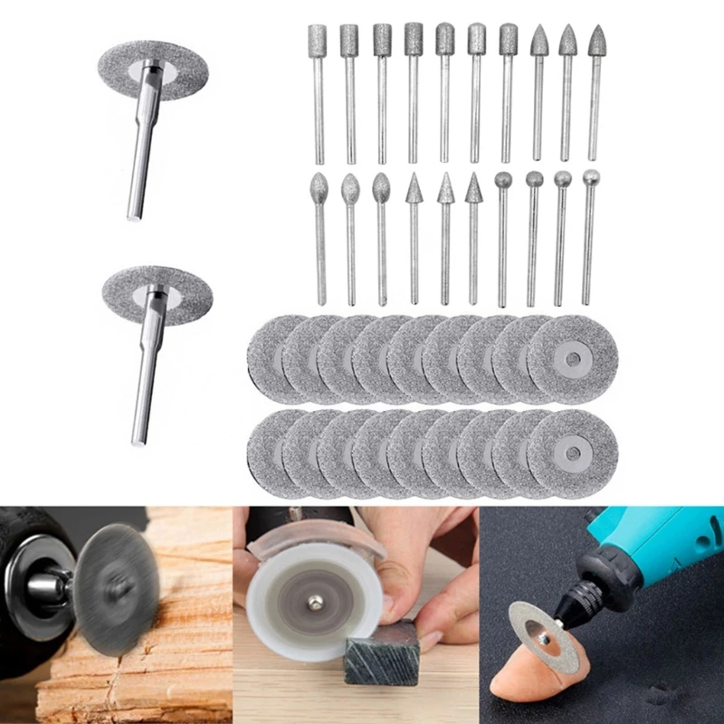 Electric Small Grinding Disc Rotary File Combination Set DIY Woodworking Tools
Electric Small Grinding Disc Rotary File Combination Set DIY Woodworking Tools