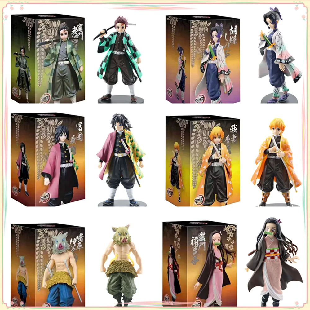 Anime 16CM Demon Slayer Kimetsu no Yaiba figure Kamado Tanjirou Action Figure Agatsuma Zenitsu Nezuko Warrior PVC Model Toys
Anime 16CM Demon Slayer Kimetsu no Yaiba figure Kamado Tanjirou Action Figure Agatsuma Zenitsu Nezuko Warrior PVC Model Toys