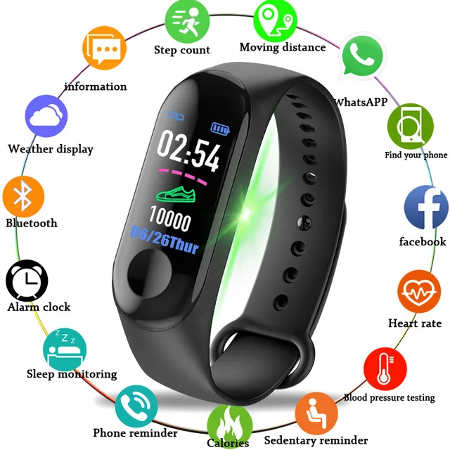 Sport Smart Watch Men Women Smart Band Bracelet Heart Rate Monitor Waterproof Smart Wristband Smartband Fitness Tracker Watch
Sport Smart Watch Men Women Smart Band Bracelet Heart Rate Monitor Waterproof Smart Wristband Smartband Fitness Tracker Watch