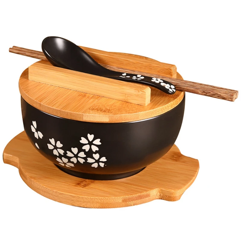 1000Ml Ceramic Noodle Bowl Spoon Bowl Mat with Cover Instant Noodle Bowl Korean Soup Bowl Rice Bowl Cutlery Set
1000Ml Ceramic Noodle Bowl Spoon Bowl Mat with Cover Instant Noodle Bowl Korean Soup Bowl Rice Bowl Cutlery Set