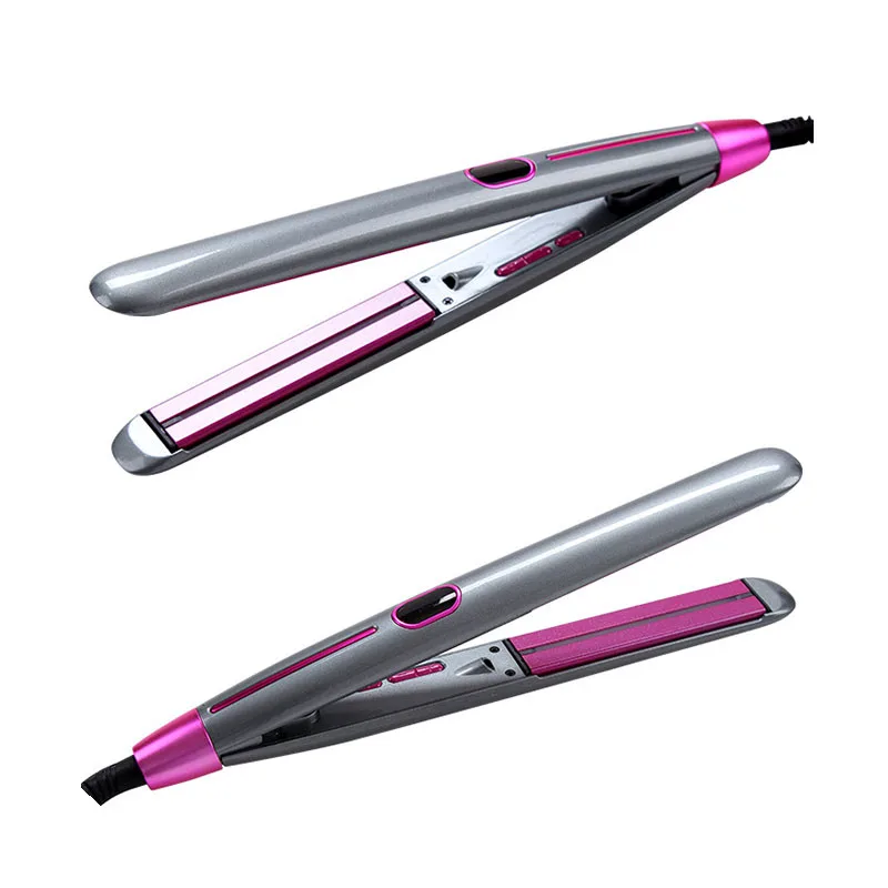 Ionic Infrared 2 in 1 Infrared Hair Flat Iron Professional Ceramic Curling Iron Negative Anion Straightener Hair Care Flat Iron
Ionic Infrared 2 in 1 Infrared Hair Flat Iron Professional Ceramic Curling Iron Negative Anion Straightener Hair Care Flat Iron
