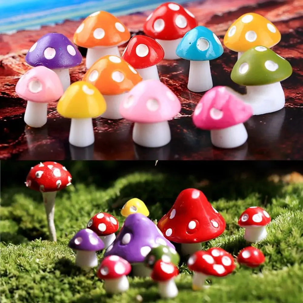 10Pcs Lovely Artificial Mushroom Miniatures Fairy Garden Ornaments Kawaii Accessories Resin Crafts Decorations Stakes Craft
10Pcs Lovely Artificial Mushroom Miniatures Fairy Garden Ornaments Kawaii Accessories Resin Crafts Decorations Stakes Craft