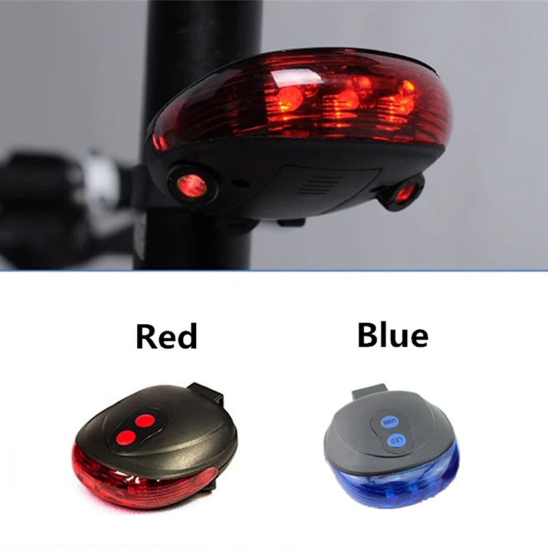 Bicycle LED Light 2 Laser 5 LED Night Light Mountain Bike Tail Light Taillight MTB Safety Warning Rear Lamp Bike Light
Bicycle LED Light 2 Laser 5 LED Night Light Mountain Bike Tail Light Taillight MTB Safety Warning Rear Lamp Bike Light