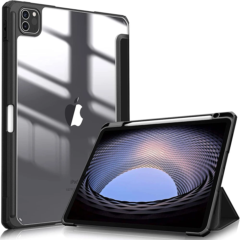Tablet case For iPad Mini 6 Pro 11 with Pencil Holder 10.2 " 10.9 '' Leather Smart Sleep wake Trifold For iPad Air4 cover capa
Tablet case For iPad Mini 6 Pro 11 with Pencil Holder 10.2 " 10.9 '' Leather Smart Sleep wake Trifold For iPad Air4 cover capa