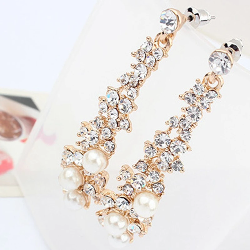 Модные свадебные украшения, аксессуары, позолоченные женские темпераментные серьги-гвоздики
Модные свадебные украшения, аксессуары, позолоченные женские темпераментные серьги-гвоздики