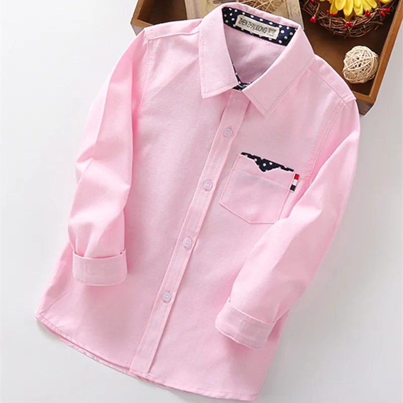 New Kids Shirt Children Clothes Spring Autumn Baby Boy Girl Long Sleeve Shirts Blouses Tops Clothing Big Boys School Uniforms
New Kids Shirt Children Clothes Spring Autumn Baby Boy Girl Long Sleeve Shirts Blouses Tops Clothing Big Boys School Uniforms