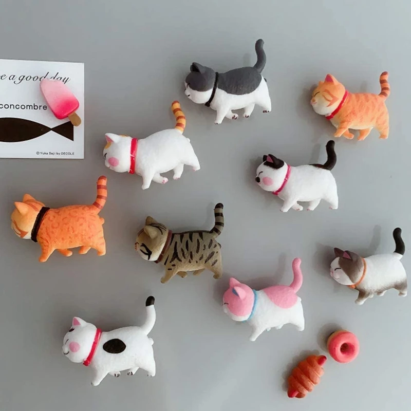 Cat Refrigerator Magnets Cute Fridge Stickers Kitchen Decor Perfect for Whiteboard Refrigerator
Cat Refrigerator Magnets Cute Fridge Stickers Kitchen Decor Perfect for Whiteboard Refrigerator