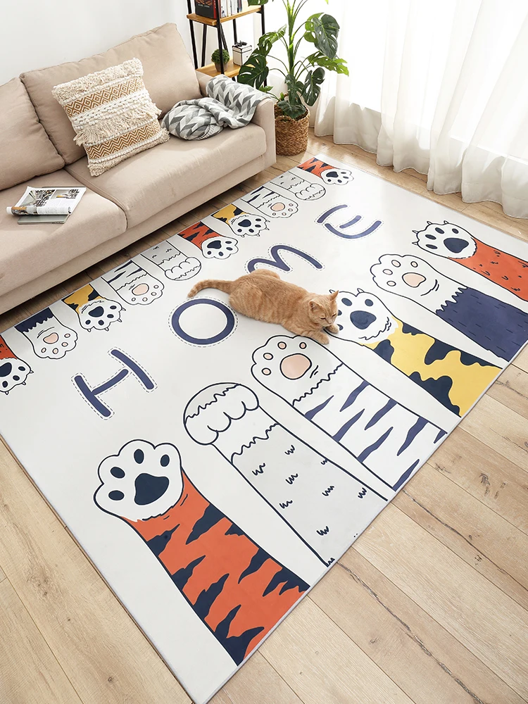 Living room carpet bedroom full of sleeping and sitting children's home bedside carpet coffee table pad cartoon climbing mat
Living room carpet bedroom full of sleeping and sitting children's home bedside carpet coffee table pad cartoon climbing mat