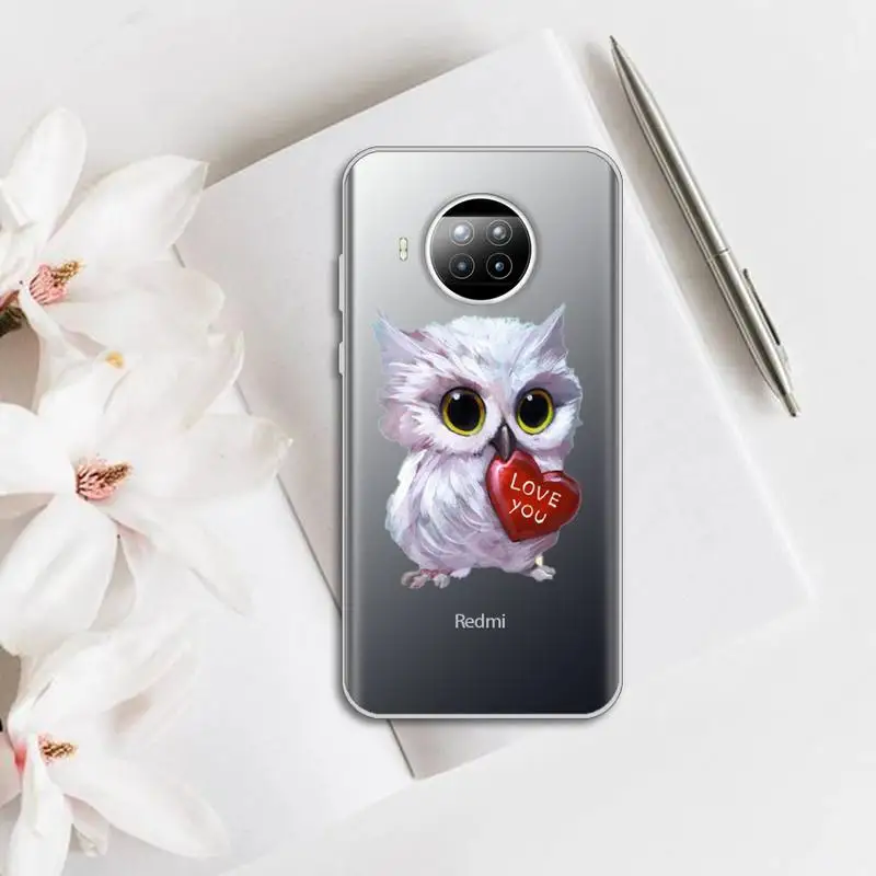 Cute animal Owl fashion Phone Case Transparent for Xiaomi Redmi note 10 t 8 9 pro lite 11
Cute animal Owl fashion Phone Case Transparent for Xiaomi Redmi note 10 t 8 9 pro lite 11