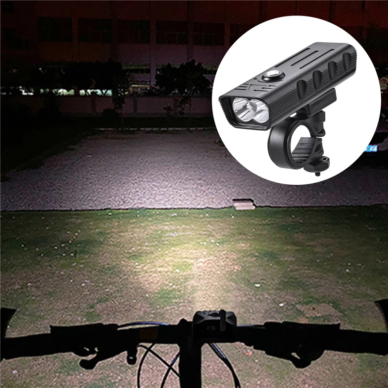 Bicycle Light USB Rechargeable Watertight Bike Light Flashlight MTB Headlamp Cycling Accessories As Power Bank Outdoor Cycling
Bicycle Light USB Rechargeable Watertight Bike Light Flashlight MTB Headlamp Cycling Accessories As Power Bank Outdoor Cycling