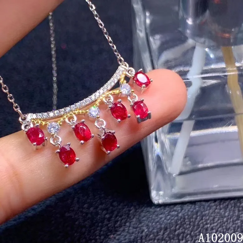 KJJEAXCMY fine jewelry 925 Sterling Silver inlaid natural ruby trendy girl new Pendant Necklace support test
KJJEAXCMY fine jewelry 925 Sterling Silver inlaid natural ruby trendy girl new Pendant Necklace support test