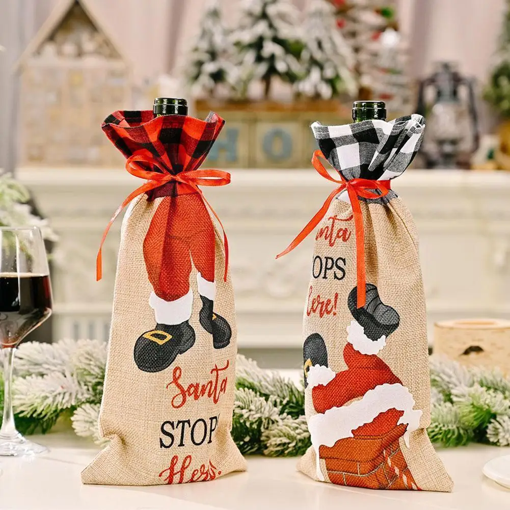 Christmas Wine Bottle Cover Merry Christmas Decorations For Home 2021 Christmas Ornament New Year 2022 Xmas Navidad Gifts X9N0
Christmas Wine Bottle Cover Merry Christmas Decorations For Home 2021 Christmas Ornament New Year 2022 Xmas Navidad Gifts X9N0