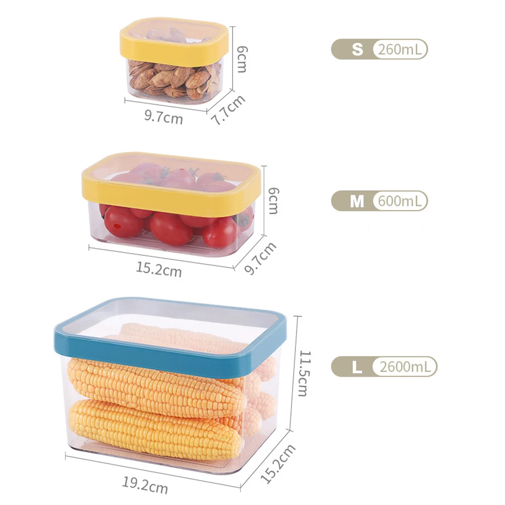 Refrigerator Food Storage Container with Lids Food Fruit Vegetable Storage Organizer for Kitchen Refrigerator
Refrigerator Food Storage Container with Lids Food Fruit Vegetable Storage Organizer for Kitchen Refrigerator