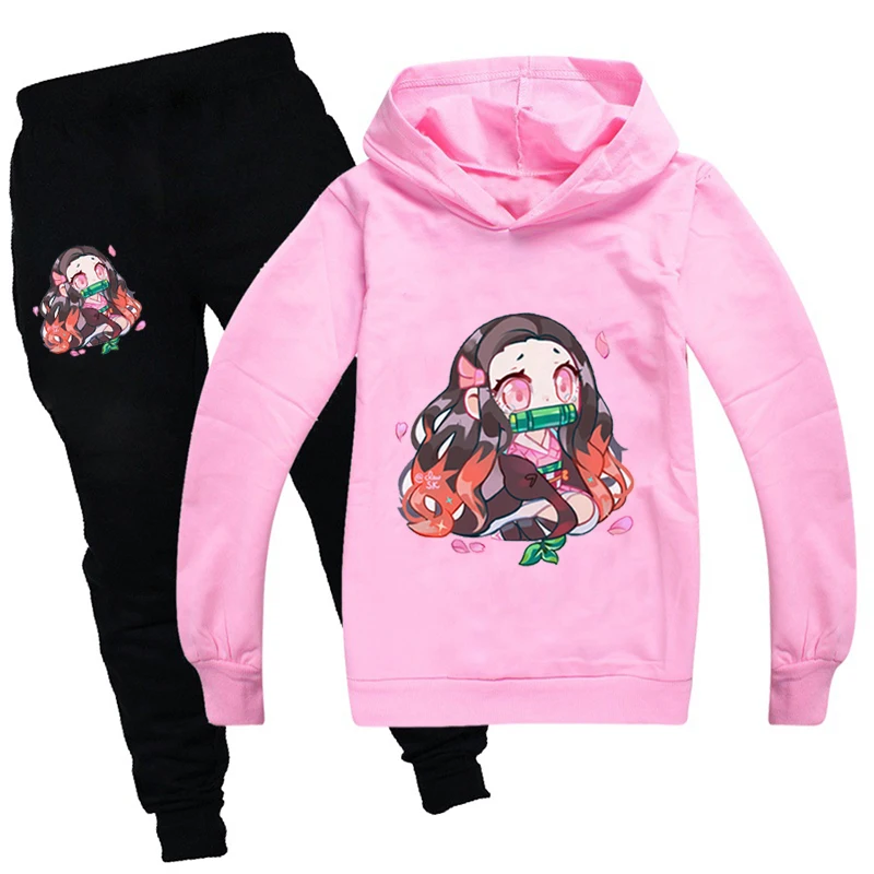 Casual Anime Cartoon Clothing for Children Baby Clothes Set Long Sleeve Kids Kimetsu No Yaiba Hoodies Teen From 8 To 12 Years
Casual Anime Cartoon Clothing for Children Baby Clothes Set Long Sleeve Kids Kimetsu No Yaiba Hoodies Teen From 8 To 12 Years