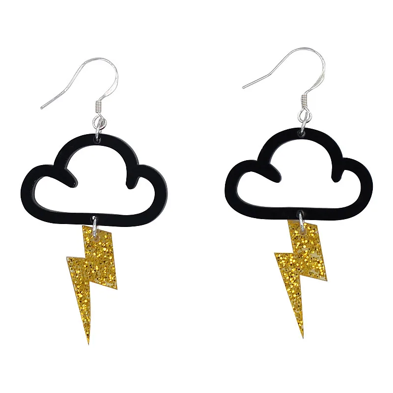 Statement New Acrylic Cute Cloud Lightning Drop Earrings For Women Girls Charm Long Dangle Earrings Fashion Jewelry Party Gifts
Statement New Acrylic Cute Cloud Lightning Drop Earrings For Women Girls Charm Long Dangle Earrings Fashion Jewelry Party Gifts