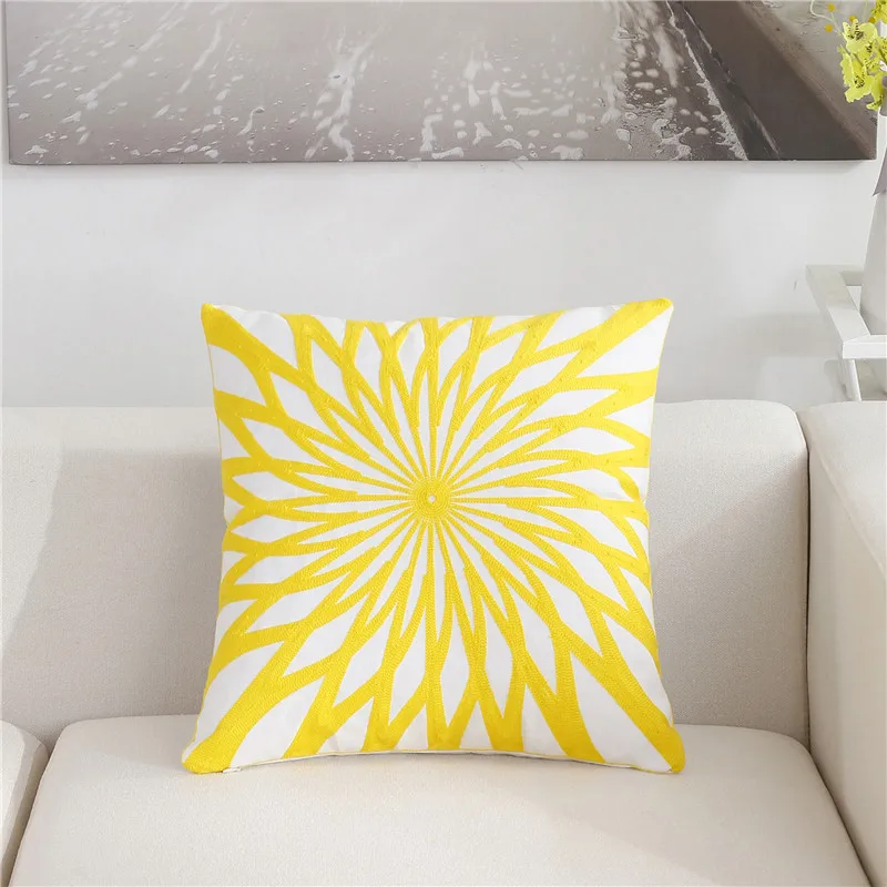 Solid Geometric Cushion Cover Yellow Gray Blue Decorative Sofa Cushions Throw Pillows Cotton Pillow Covers 45x45 Pillowcases
Solid Geometric Cushion Cover Yellow Gray Blue Decorative Sofa Cushions Throw Pillows Cotton Pillow Covers 45x45 Pillowcases