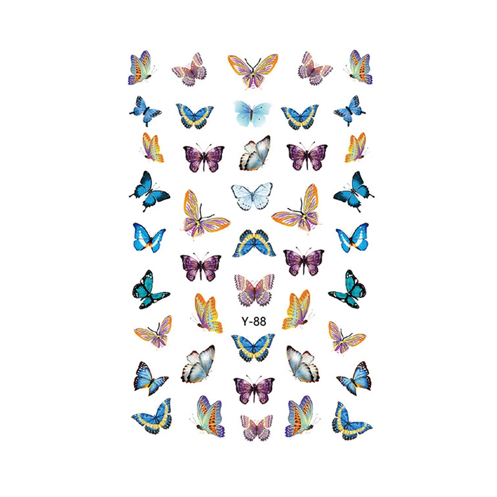 1 Pc Holographic 3D Butterfly Nail Art Sticker Sticker Slider Mixed Color Nail Water Transfer Decal DIY Nail Art Accessory Tools
1 Pc Holographic 3D Butterfly Nail Art Sticker Sticker Slider Mixed Color Nail Water Transfer Decal DIY Nail Art Accessory Tools