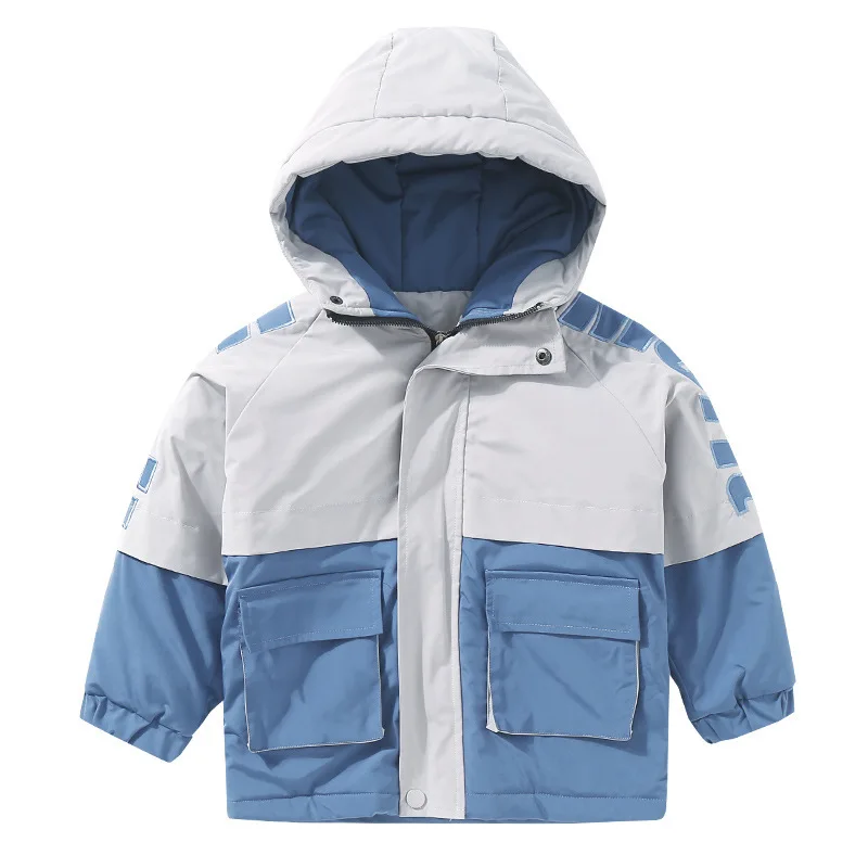 Kids boys winter new letters printed hooded padded jacket thick warm coat Zhongda children 4-16 years old
Kids boys winter new letters printed hooded padded jacket thick warm coat Zhongda children 4-16 years old