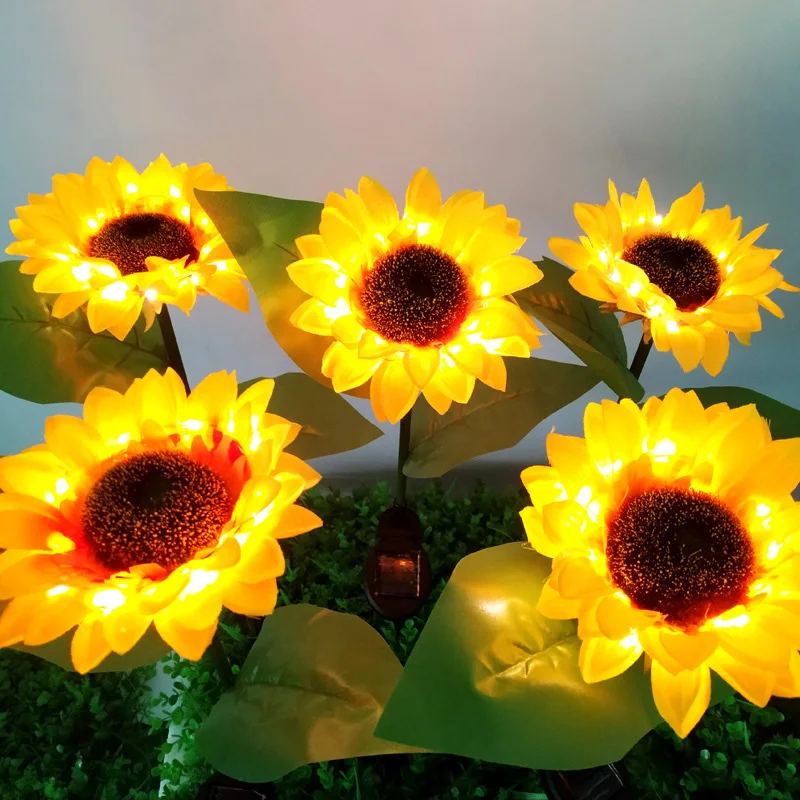 1/2pcs Solar Sunflower Lights Garden Outdoor LED Flower Lamp Landscape Lawn Flower Light HFD889
1/2pcs Solar Sunflower Lights Garden Outdoor LED Flower Lamp Landscape Lawn Flower Light HFD889