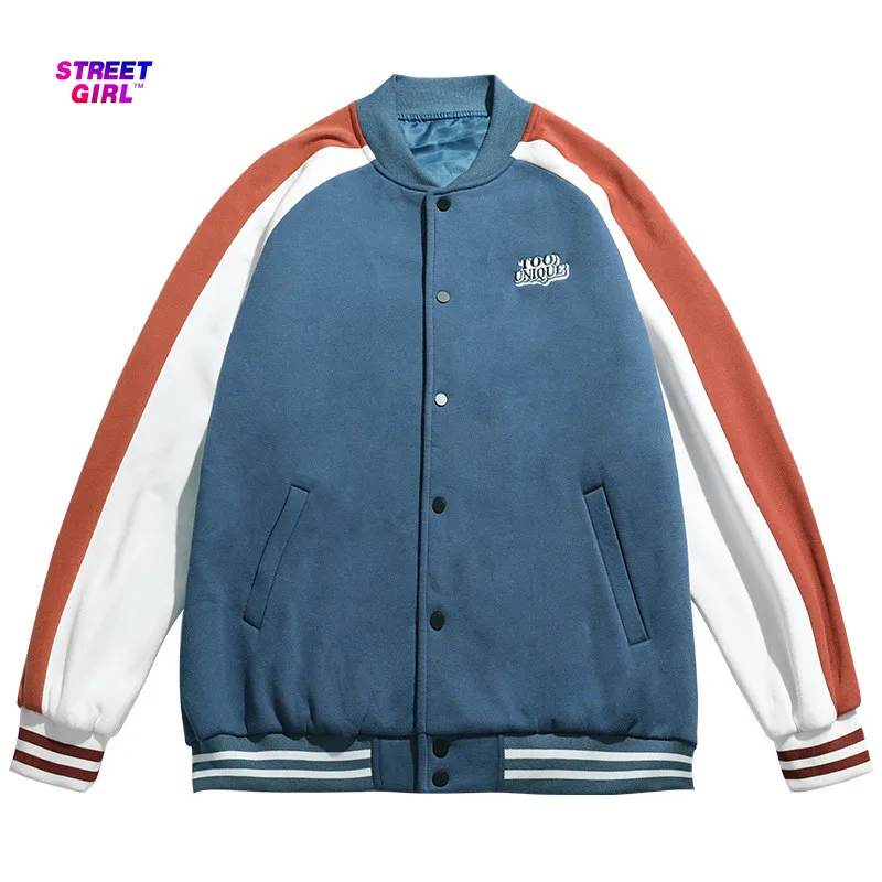 Yuanye STUDIO Japanese Harajuku style retro letter printed baseball uniform autumn loose couple casual jacket
Yuanye STUDIO Japanese Harajuku style retro letter printed baseball uniform autumn loose couple casual jacket